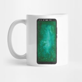 Galaxy phone Mug